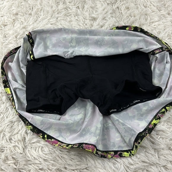 Lululemon Pace Rival Mid-Rise Skirt *Tall Inflected Highlight Yellow Multi - Picture 2 of 6